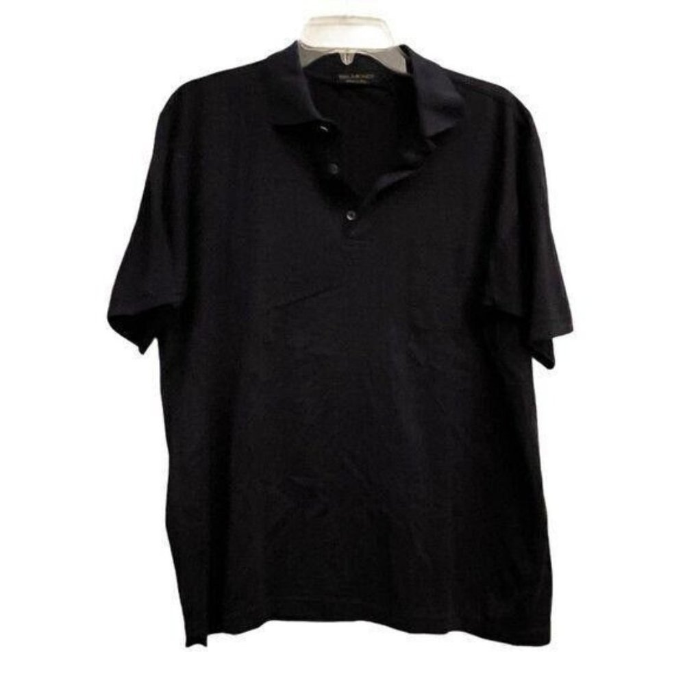 Belmondi Men's Made In Italy Navy Polo Large Shirt Top